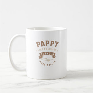 普通のおじいちゃんみたいにパピクールー コーヒーマグカップ