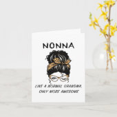 普通のおばあちゃんが母親を増やす素晴らしように カード (黄色い花)