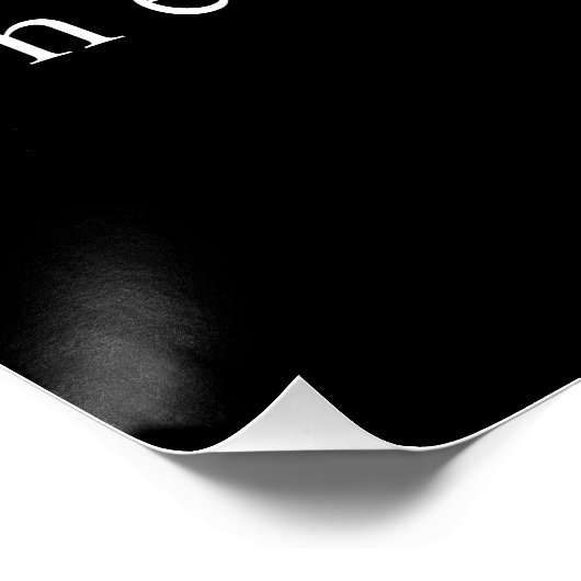 普通のはっきりしたポスターではない、または斜体である ポスター (コーナー)