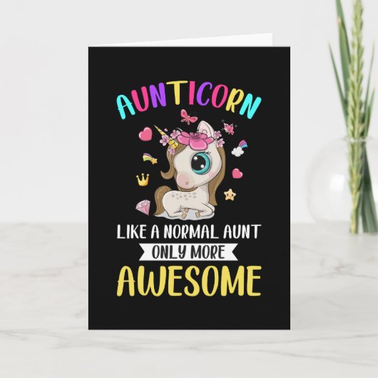 普通のアンティコーン カード (正面)