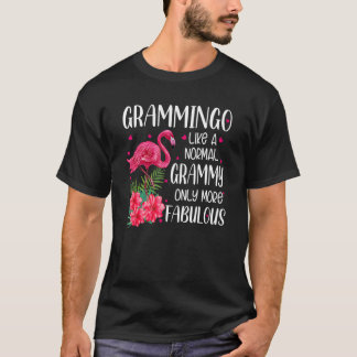 普通のグラミー賞のフラミンゴのおばあちゃんのように文法する Tシャツ