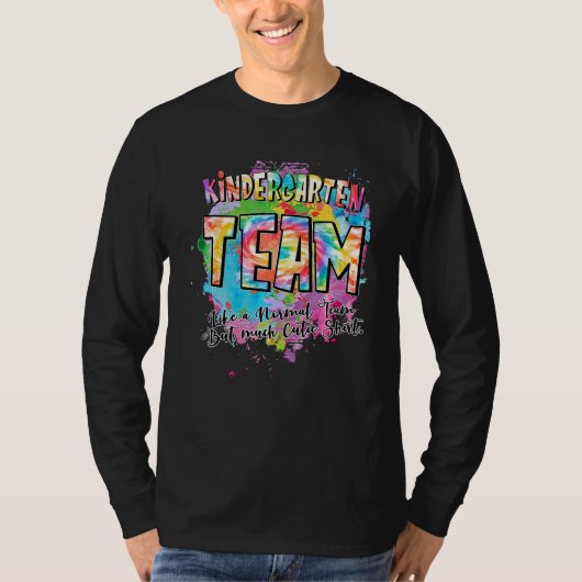 普通のチームのように幼稚園チームが多カッコいいい Tシャツ (正面)