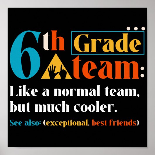普通のチームのように6年生のチームだがクール ポスター (正面)