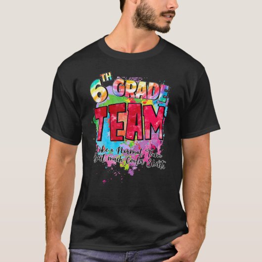 普通のチームのように6年生のチームだがクール Tシャツ (正面)
