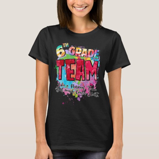 普通のチームのように6年生のチームだがクール Tシャツ (正面)