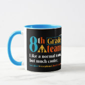 普通のチームのように8年生のチームが多クールい マグカップ (左)