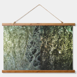 普通のテクスチャウッドトップウォールタペストリー、プレーン 吊り下げ型タペストリー