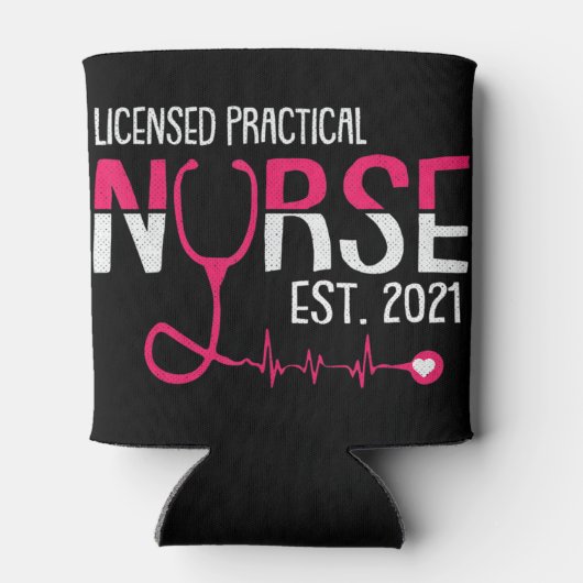 普通のナースの幸せのようにおもしろいな 缶クーラー (裏面)