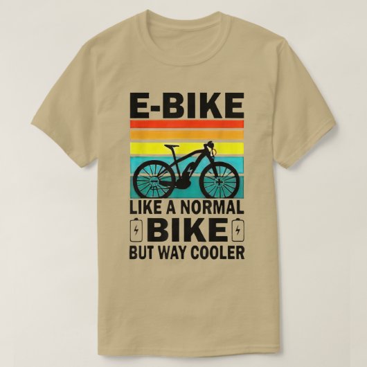 普通のバイクのようにクールだ Tシャツ (デザイン正面)