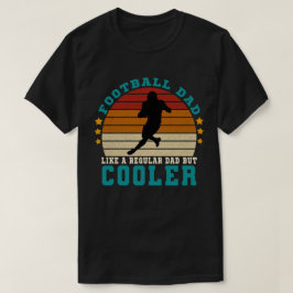 普通のパパのようにサッカーのパパがクール Tシャツ