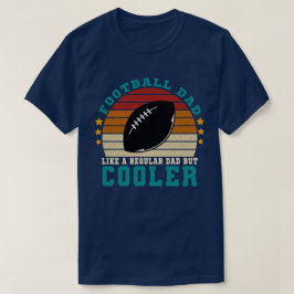 普通のパパのようにサッカーのパパがクール Tシャツ