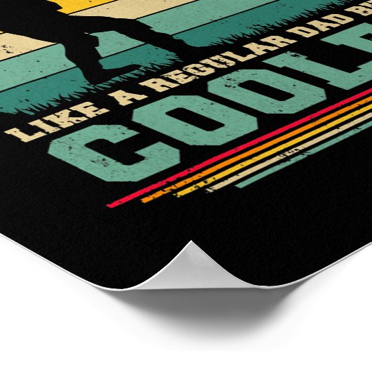 普通のパパのように柔らかいパパがクールしかし ポスター (角)