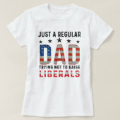 普通のパパ Tシャツ (デザイン正面)