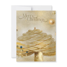 普通のホリデーカード