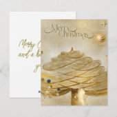 普通のホリデーカード シーズンカード (正面/裏面)