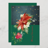 普通のホリデーカード シーズンカード (正面/裏面)