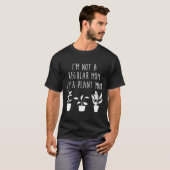 普通のママではない植物のママ植物のレディ Tシャツ (正面フル)