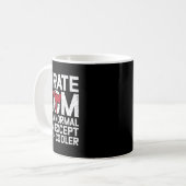 普通のママみたいだけどかなりクール 空手ママ コーヒーマグカップ (正面左)