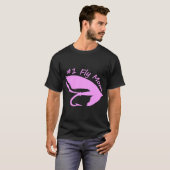 普通のママみたいでよりクールな釣り好きママ Tシャツ (正面フル)