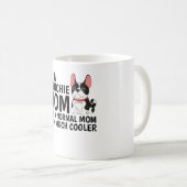 普通のママみたいにフランス人ママです コーヒーマグカップ (正面右)