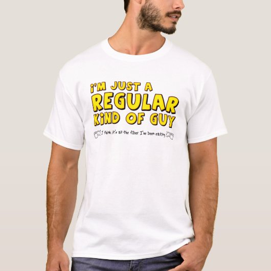 普通のヤツ Funny Shirt Humor Tシャツ (正面)