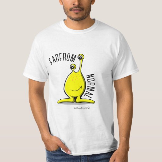 普通の二つ目のモンスターシャツから遠く Tシャツ (正面)