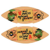 「普通の人々は私を怖がらせる」フランケンシュタインキャラクター アメリカンフットボール (パネル)