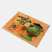 「普通の人々は私を怖がらせる」フランケンシュタインキャラクター ドアマット (アングル)