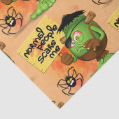 「普通の人々は私を怖がらせる」フランケンシュタインキャラクター 薄葉紙 (詳細)