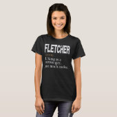 普通の人と同じフレッチャークールは Tシャツ (正面フル)