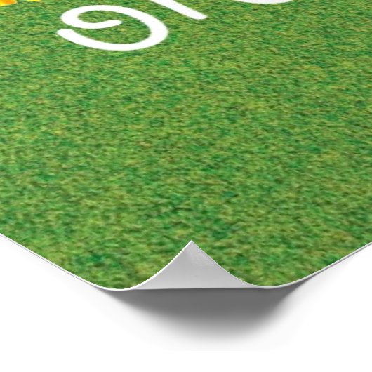 普通の人に喜びを見感動的いだす ポスター (角)