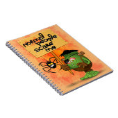 「普通の人は私を怖がらせる」ユーモアのあるフランケンシュタイン ノートブック (右側)