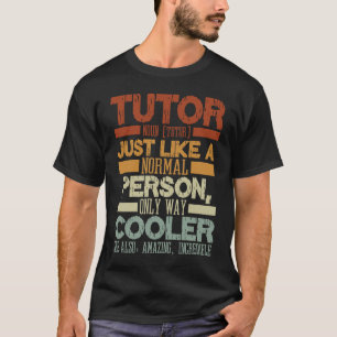 普通の人みたいな家庭教師、でもちょっとだけクールな先生 シュ Tシャツ