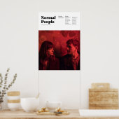 普通の人ミニマル々 ポスター (キッチン)