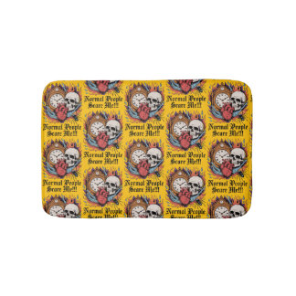 普通の人間は私を怖がらせない バスマット