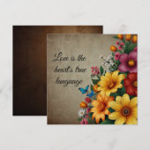 普通の休暇のカード シーズンカード (正面/裏面)