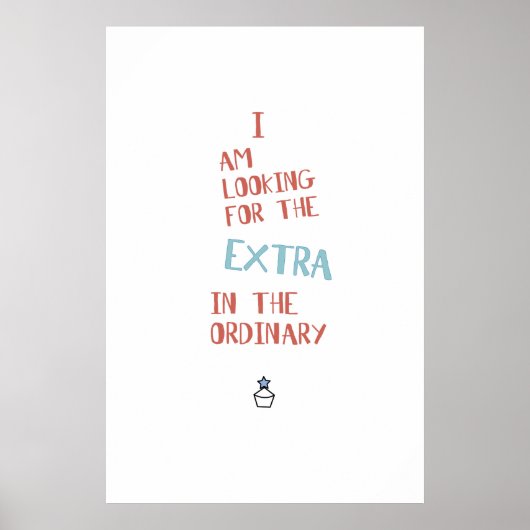 「普通の余分な」ポスター ポスター (正面)