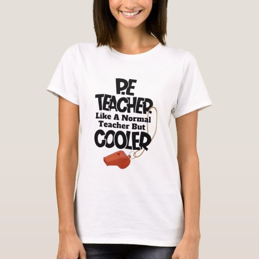 普通の先生よりちょっとカイカイな体育の先生 Tシャツ (正面)
