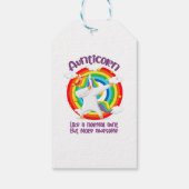 普通の叔母のように無口の素晴らし人 ギフトタグ (裏面)