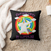 普通の叔母のように無口の素晴らし人 クッション (ブランケット)