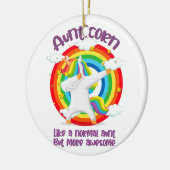 普通の叔母のように無口の素晴らし人 セラミックオーナメント (左)