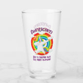 普通の叔母のように無口の素晴らし人 タンブラーグラス (裏面)