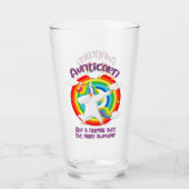 普通の叔母のように無口の素晴らし人 タンブラーグラス (正面)