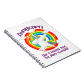 普通の叔母のように無口の素晴らし人 ノートブック (右側)