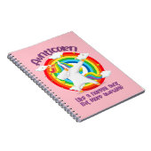 普通の叔母のように無口の素晴らし人 ノートブック (右側)