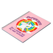 普通の叔母のように無口の素晴らし人 ノートブック (左側)