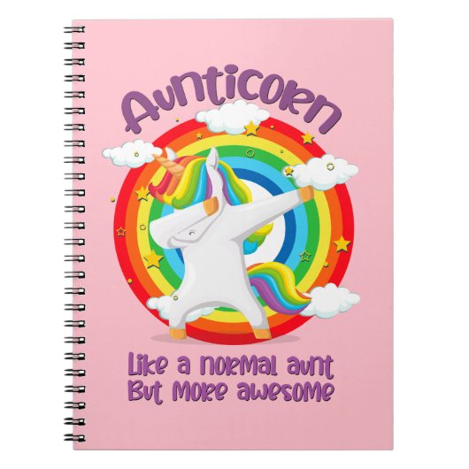 普通の叔母のように無口の素晴らし人 ノートブック (正面)