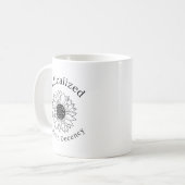 普通の善良さに目覚めたマグカップ コーヒーマグカップ (正面左)