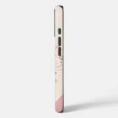 普通の女の子じゃない – シックでフェミニンなサッシーな名言 Case-Mate iPhoneケース (裏面 / 左)