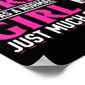 普通の女の子と同じ空手空手の女の子 ポスター (角)